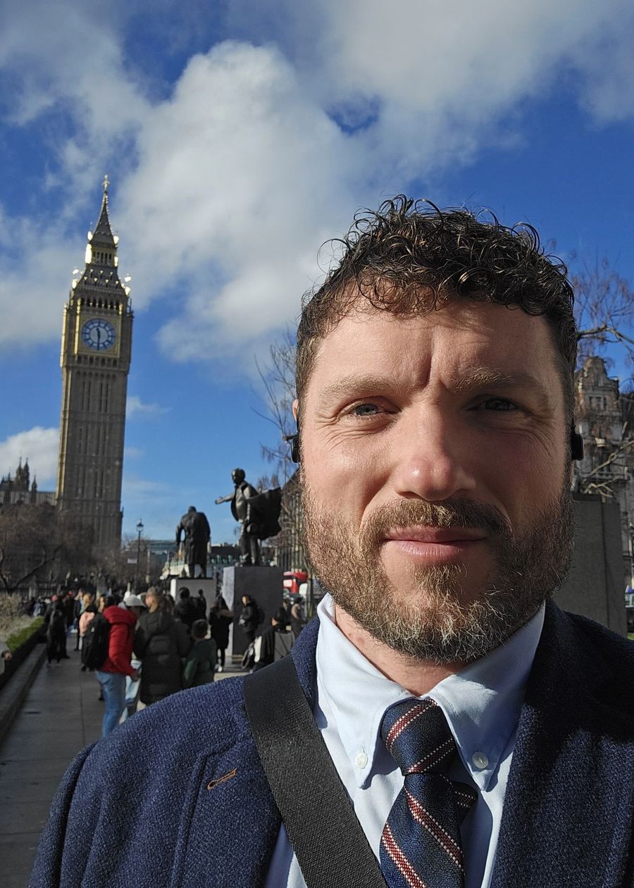 Westminster, between meetings