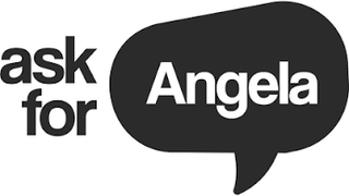 Ask for Angela logo
