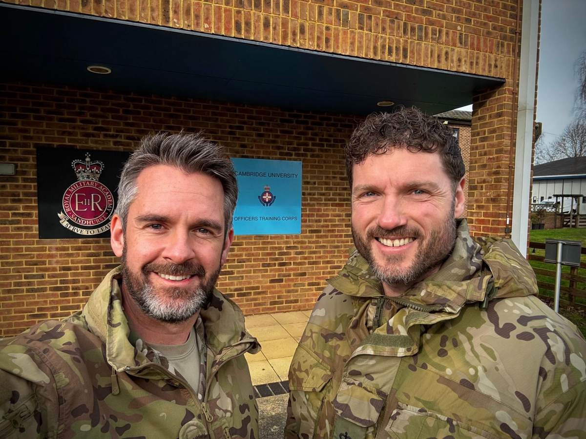 Visiting Cambridge University Officers Training Corps
